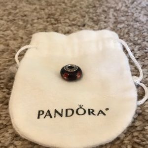 Pandora glass bead charm